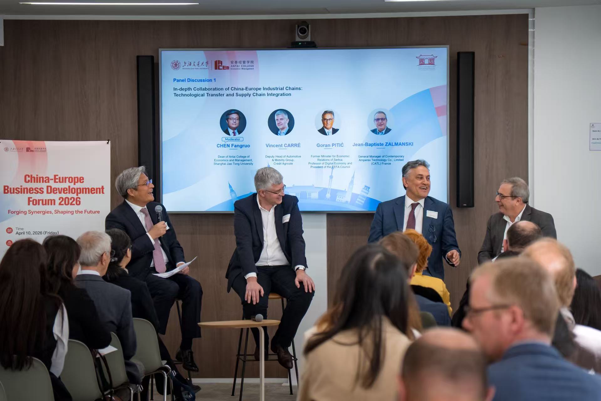 Dean Chen Attended the 2026 Antai European International Alumni Forum in Paris